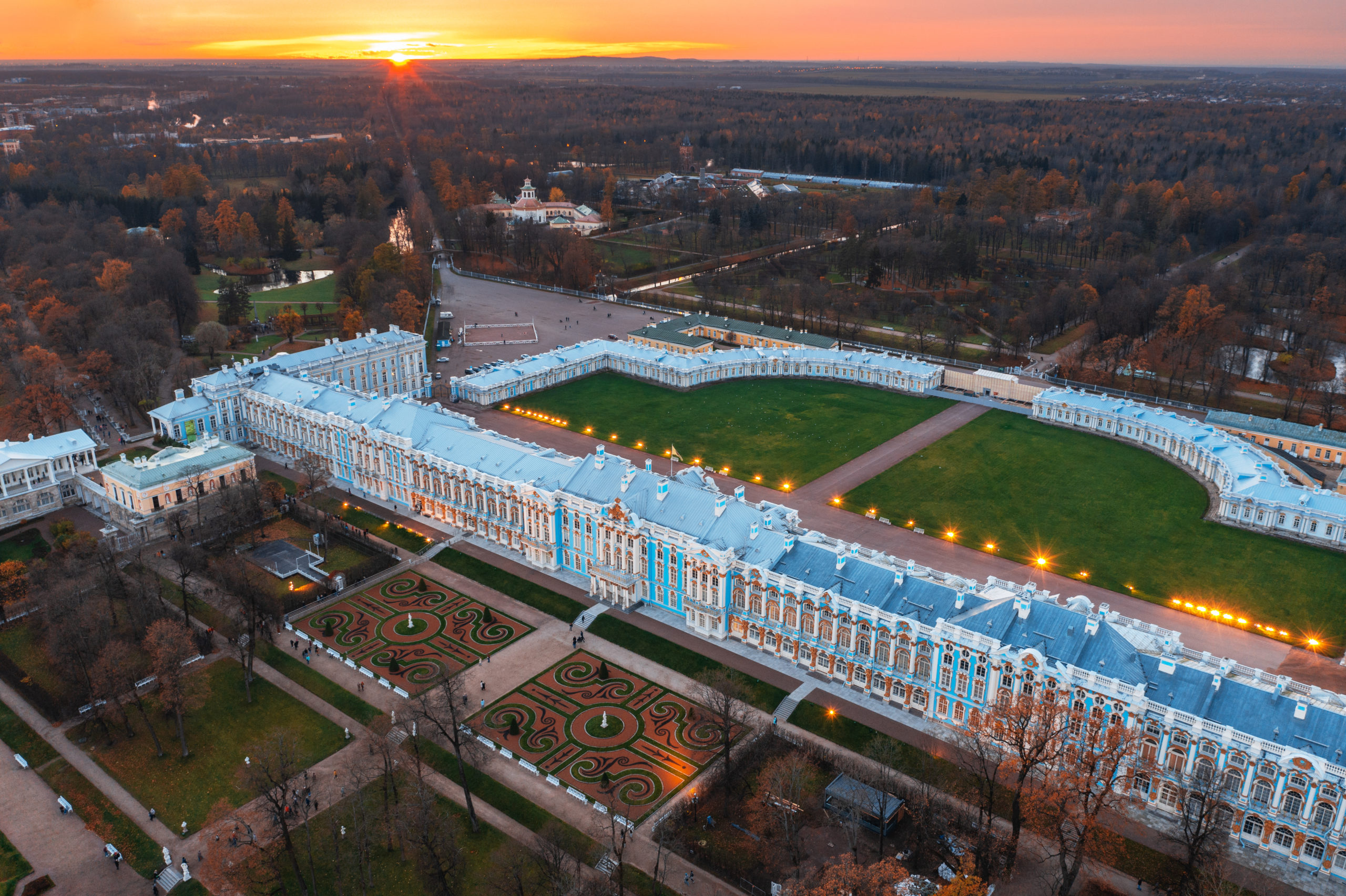 Russia Pushkin Catherine Palace, Amber room guided tour