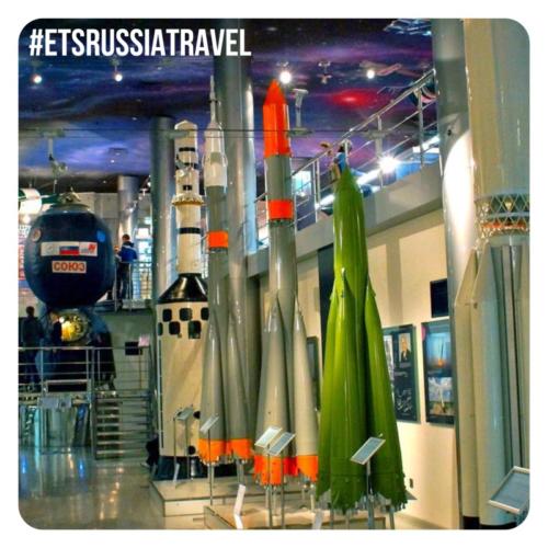 Layout of the rocket in the Museum of cosmonautics