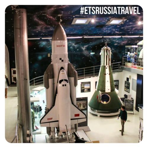 Layout of the rocket in the Museum of cosmonautics